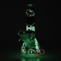 WATER PIPE BEAKER GLOW IN DARK WP10003 1CT